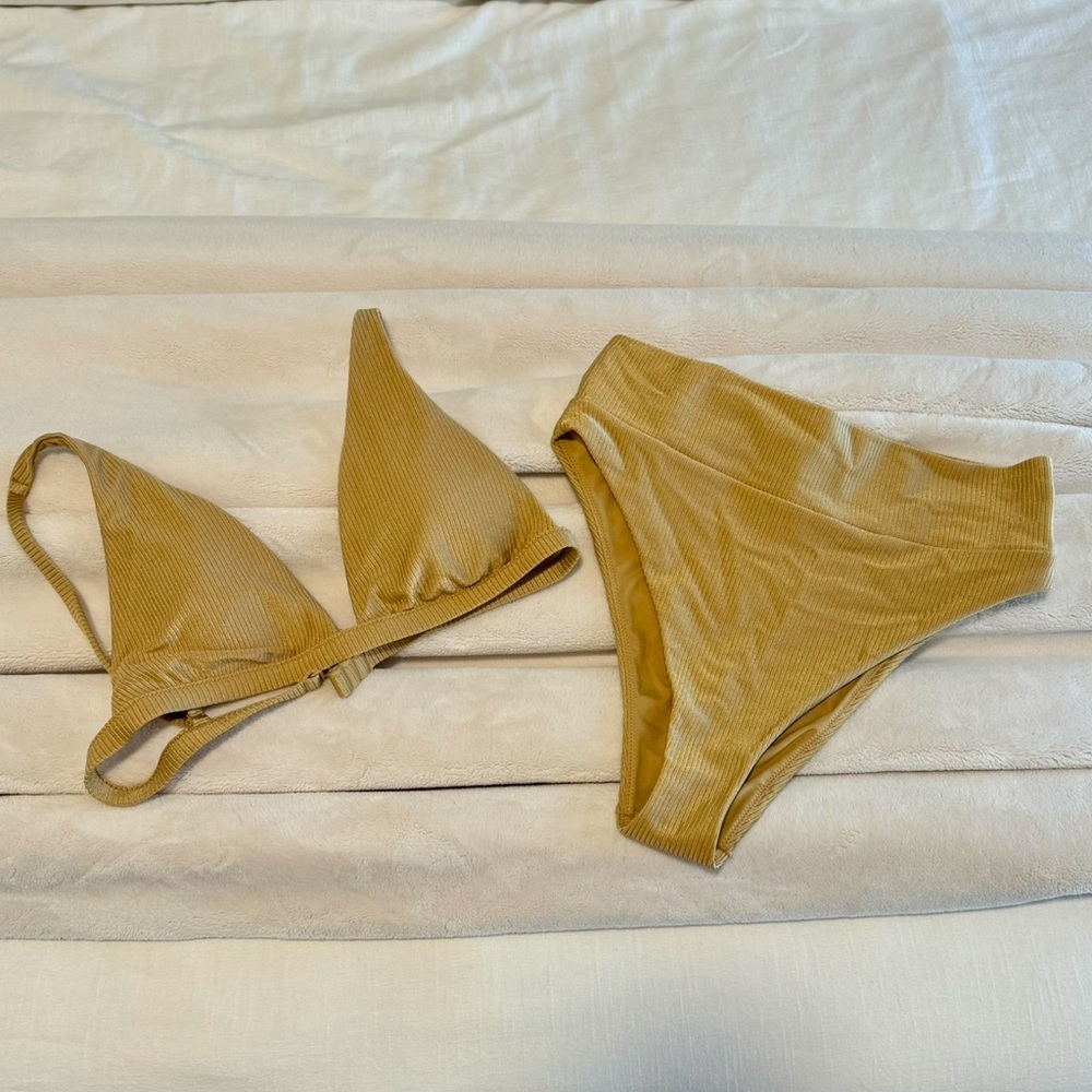 Gold Aerie Bikini Set (M)